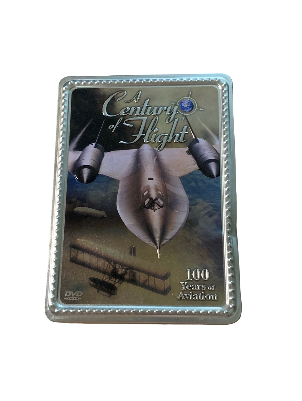 A Century of Flight 100 Years of Aviation 4 DVD Set Tin Case w/ Booklet
